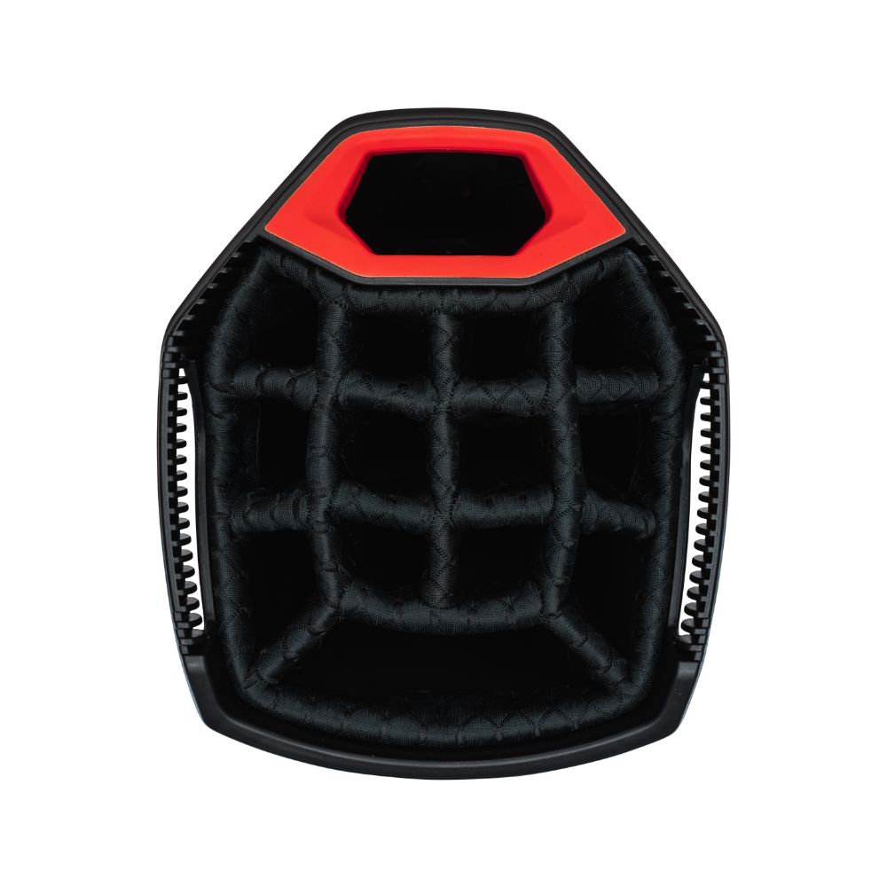 Sun Mountain E-LITE 14-Way Cart Bag - Black / White / Red