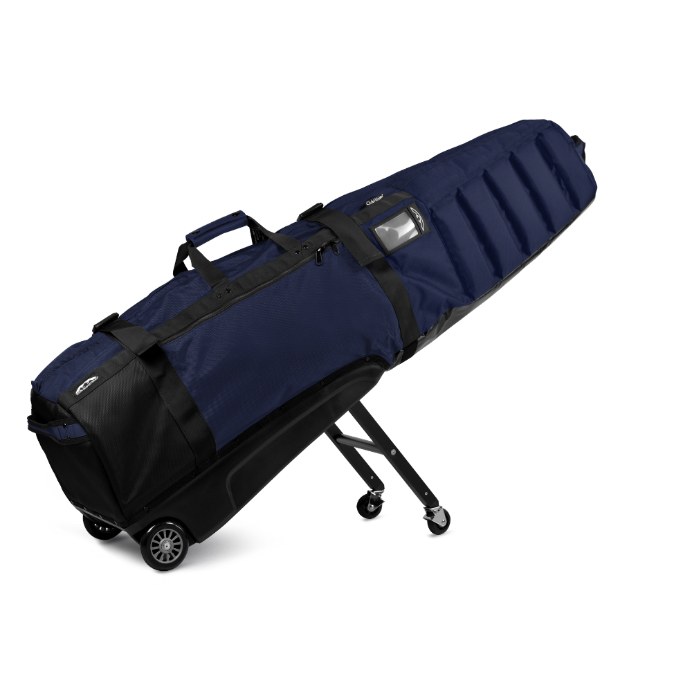 Sun Mountain ClubGlider Meridian Wheeled Golf Travel Bag - Navy/ Black Navy/ Black