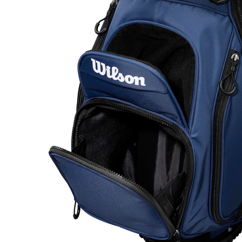 Wilson Golf Talus Hybrid Stand Bag 2025 - Navy / White
