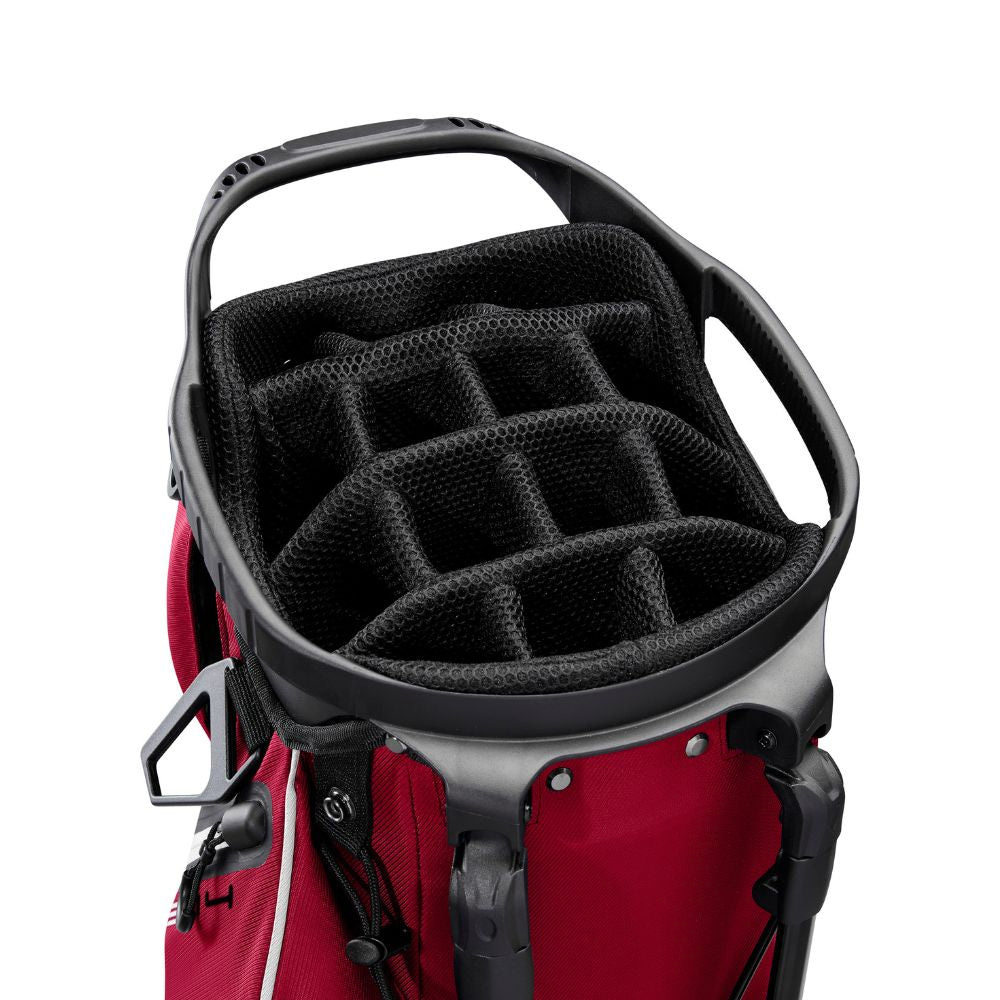 Wilson Golf Talus Hybrid Stand Bag 2025 - Staff Red