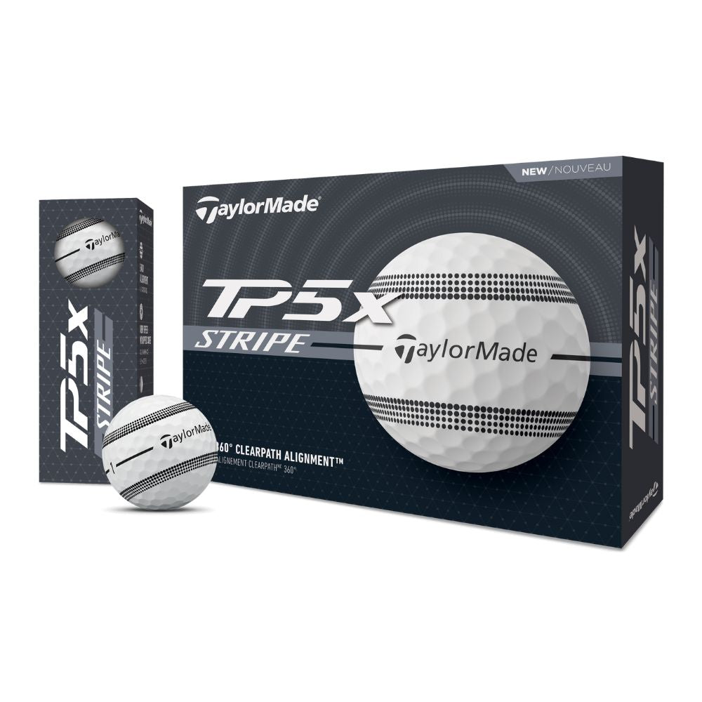 Taylormade TP5x PIX Golf Balls - White Taylormade TP5x PIX Golf Balls - White