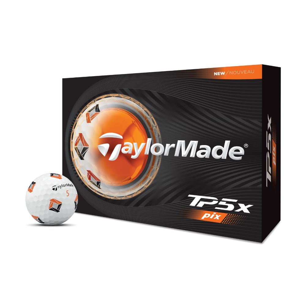 TaylorMade TP5x Pix Golf Balls 2026 - White – Major Golf Direct