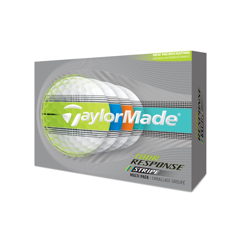 TaylorMade Tour Response Stripe Golf Balls 2026 - Multi – Major