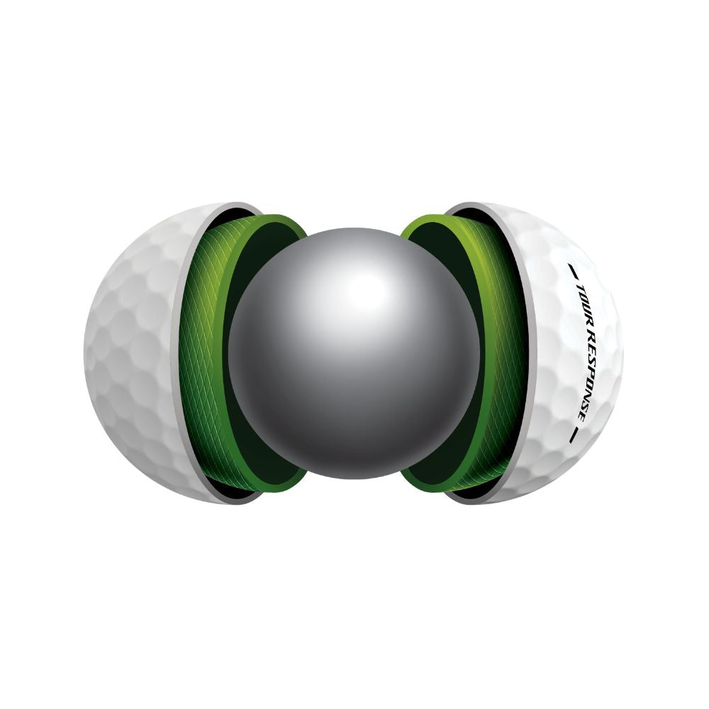 TaylorMade Tour Response Golf Balls 2025 - White 4 For 3 OFFER