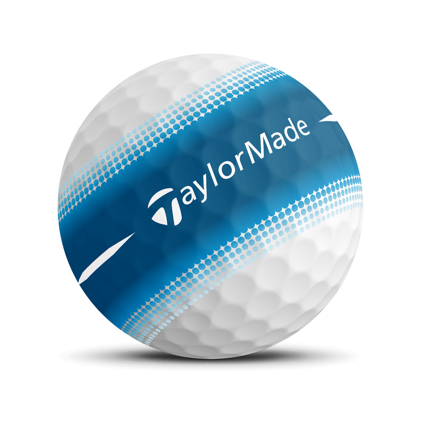 TaylorMade Tour Response Stripe Golf Balls 2024 - White Blue   