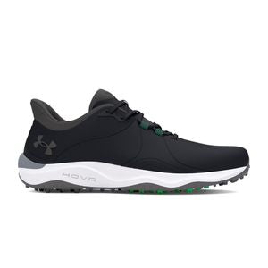 Under Armour Drive Pro Wide Mens Spikeless Golf Shoes 2025 - 3026921-002 Black / Black / Titan Grey 002 8