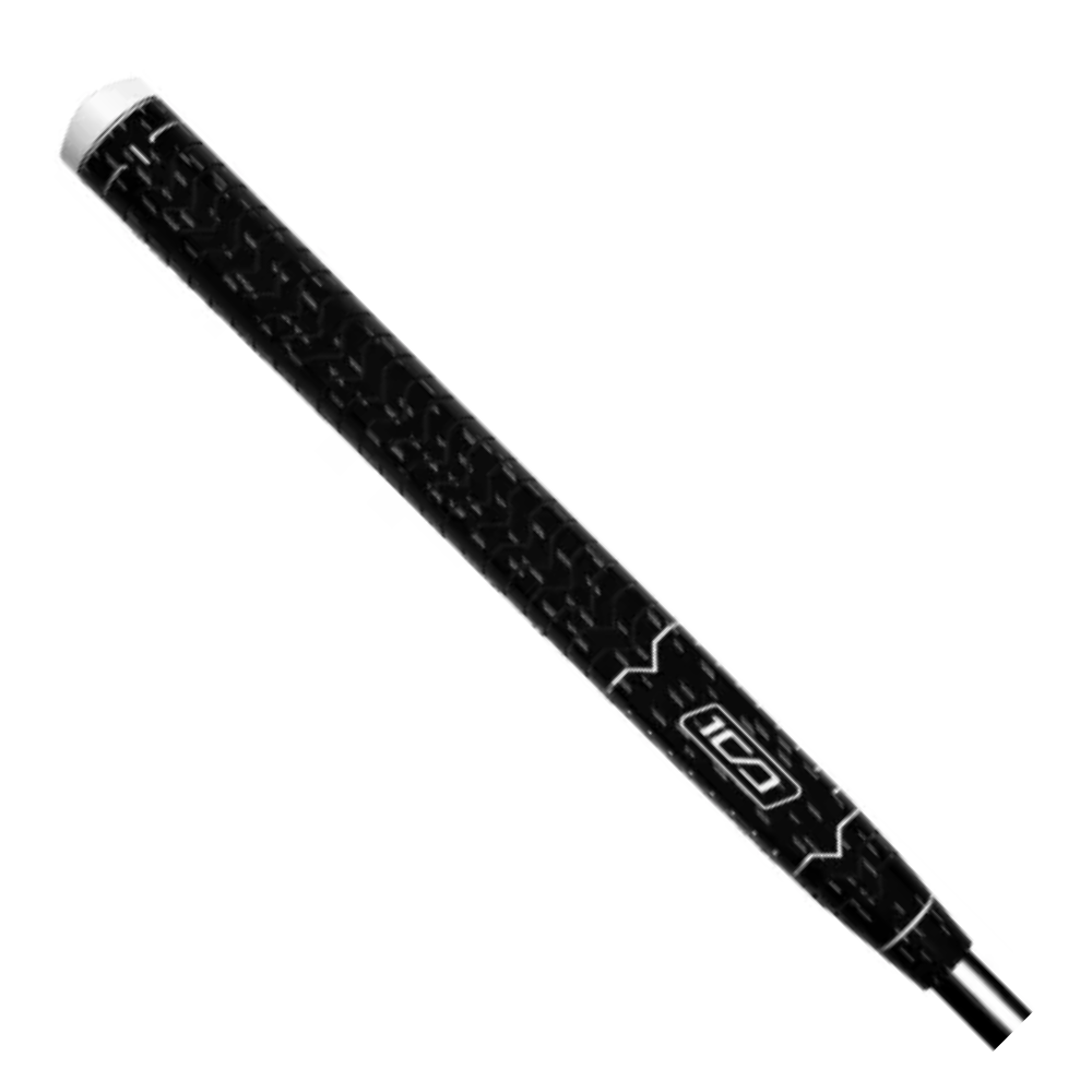 Super Stroke 100 Deep Etched Cord Putter Grip - Black Black Standard