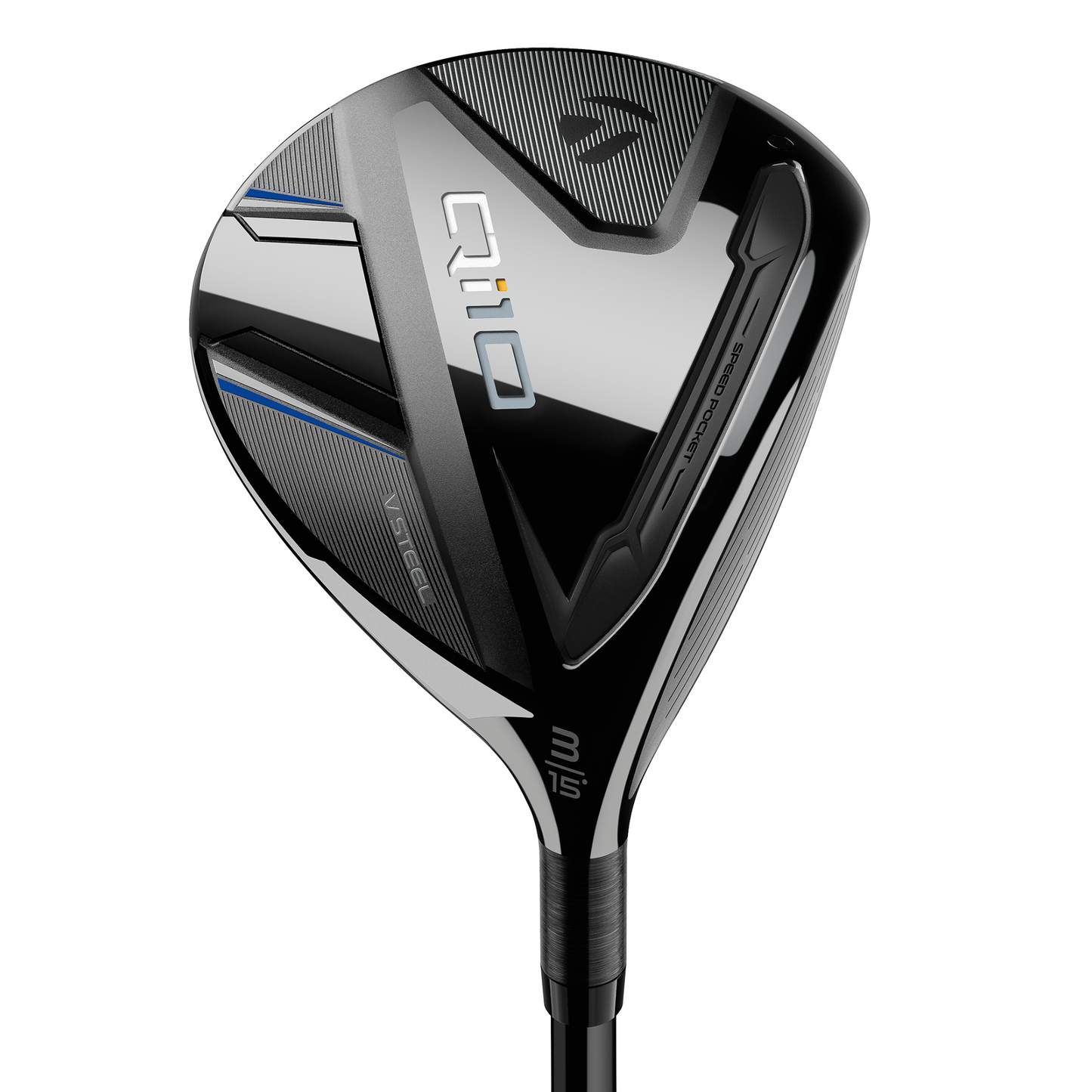 TaylorMade Golf Qi10 Fairway Wood 2024 3 Wood Regular Flex Fujikura Ventus TR Blue FW 6 Right Hand