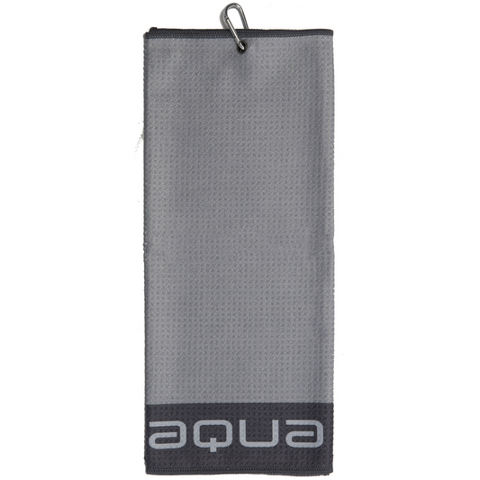 Big Max Aqua Tour Trifold Towel - Silver Charcoal 2024 Silver / Charcoal  