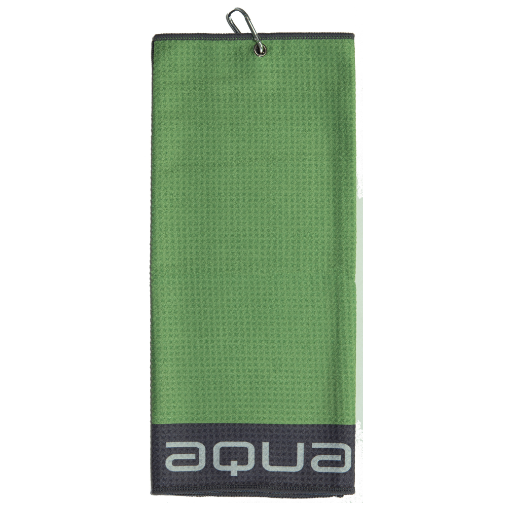 Big Max Aqua Tour Trifold Towel - Lime Charcoal Lime / Charcoal