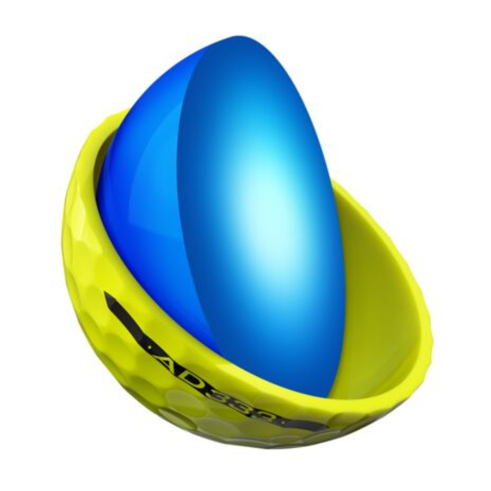 Srixon AD333 Golf Balls - Yellow