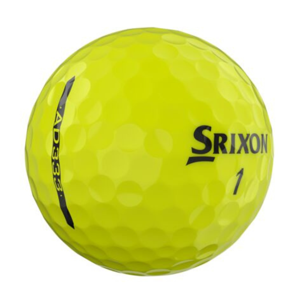 Srixon AD333 Golf Balls 2024 - Yellow - 4 For 3 Offer   