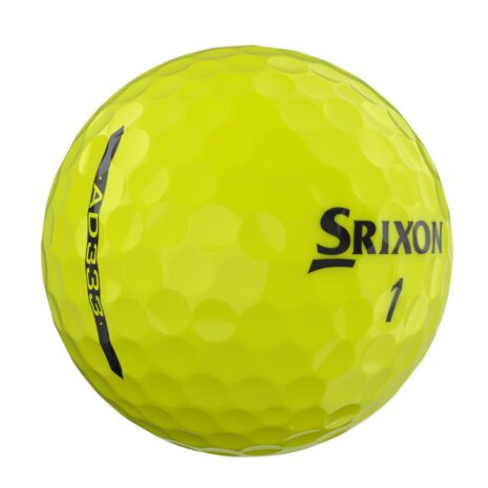 Srixon AD333 Golf Balls - Yellow