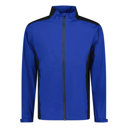 ProQuip Golf Aqualite Mens Waterproof Jacket Black/Royal M