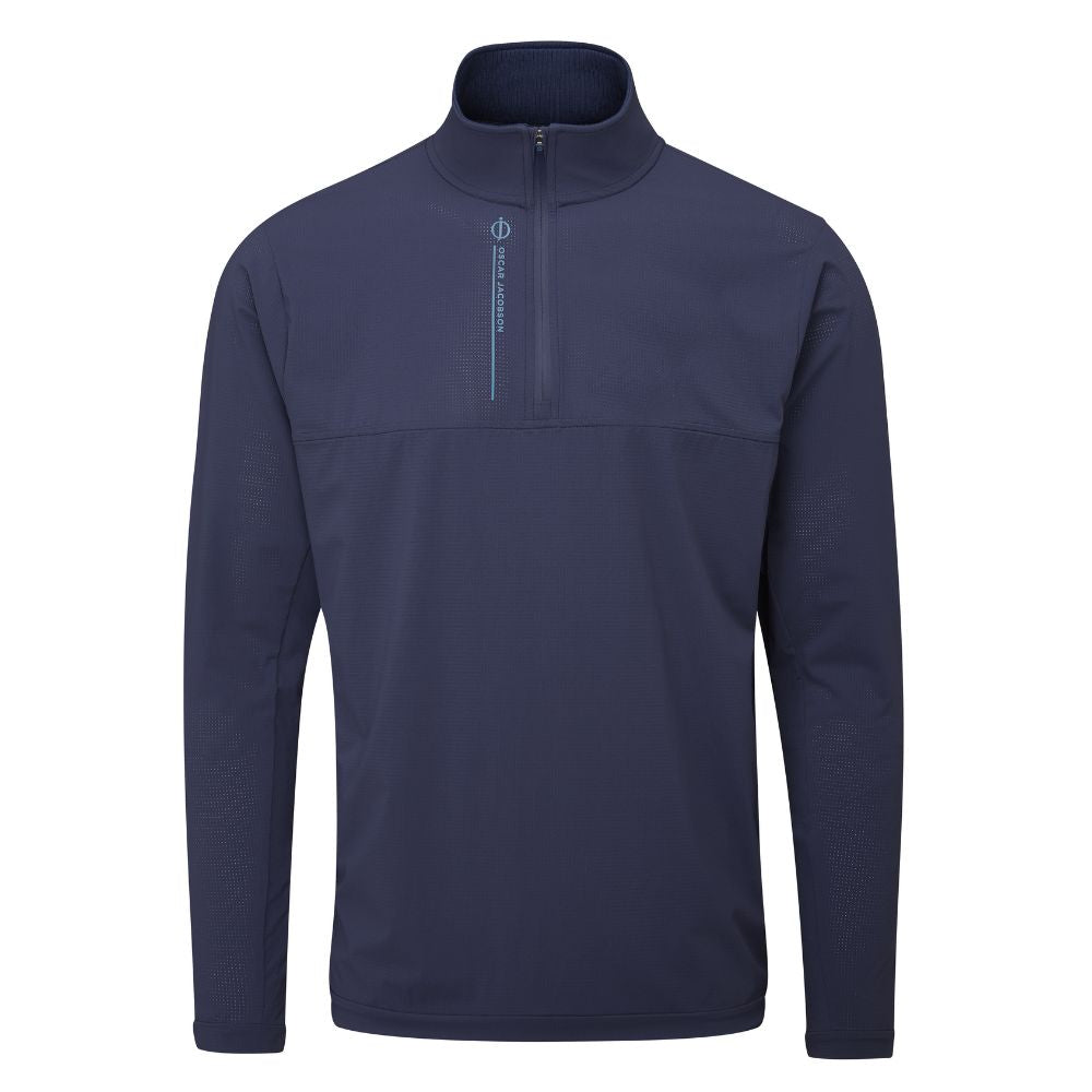 Oscar Jacobson Austin Golf Midlayer 2024 - Navy Navy M 