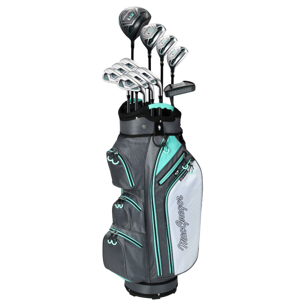 MacGregor ZT1 Premium Ladies Golf Package Set - Cart Bag Standard Ladies Flex Right Hand