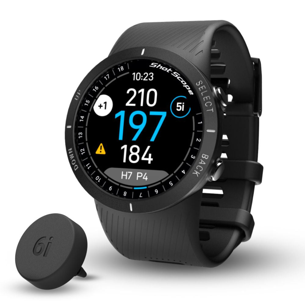 Shot Scope V5 Golf GPS Performance Tracking Watch Display Model Black
