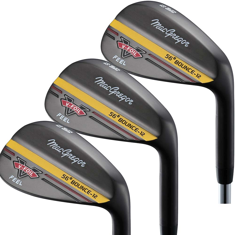 MacGregor Golf V Foil Black Wedge - Set Of 3 Wedges Right Hand  