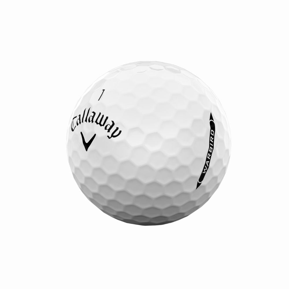 Callaway Warbird Distance Golf Balls 2025 - White