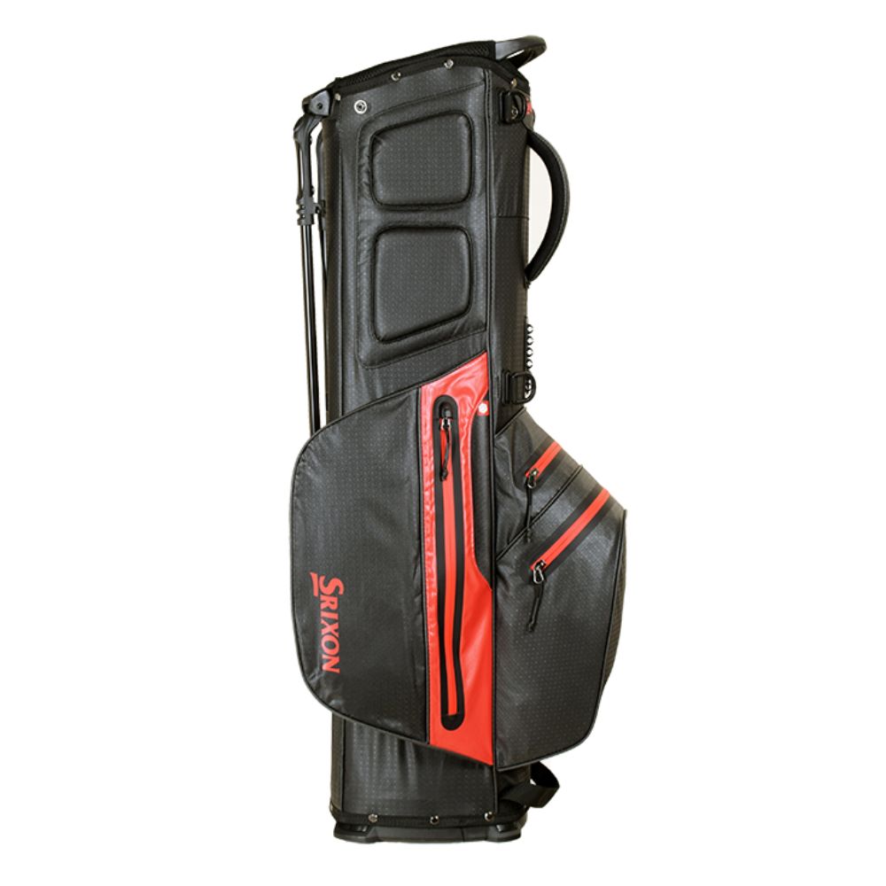 Srixon SRX Weatherproof Golf Stand Bag 2025 - Black / Red