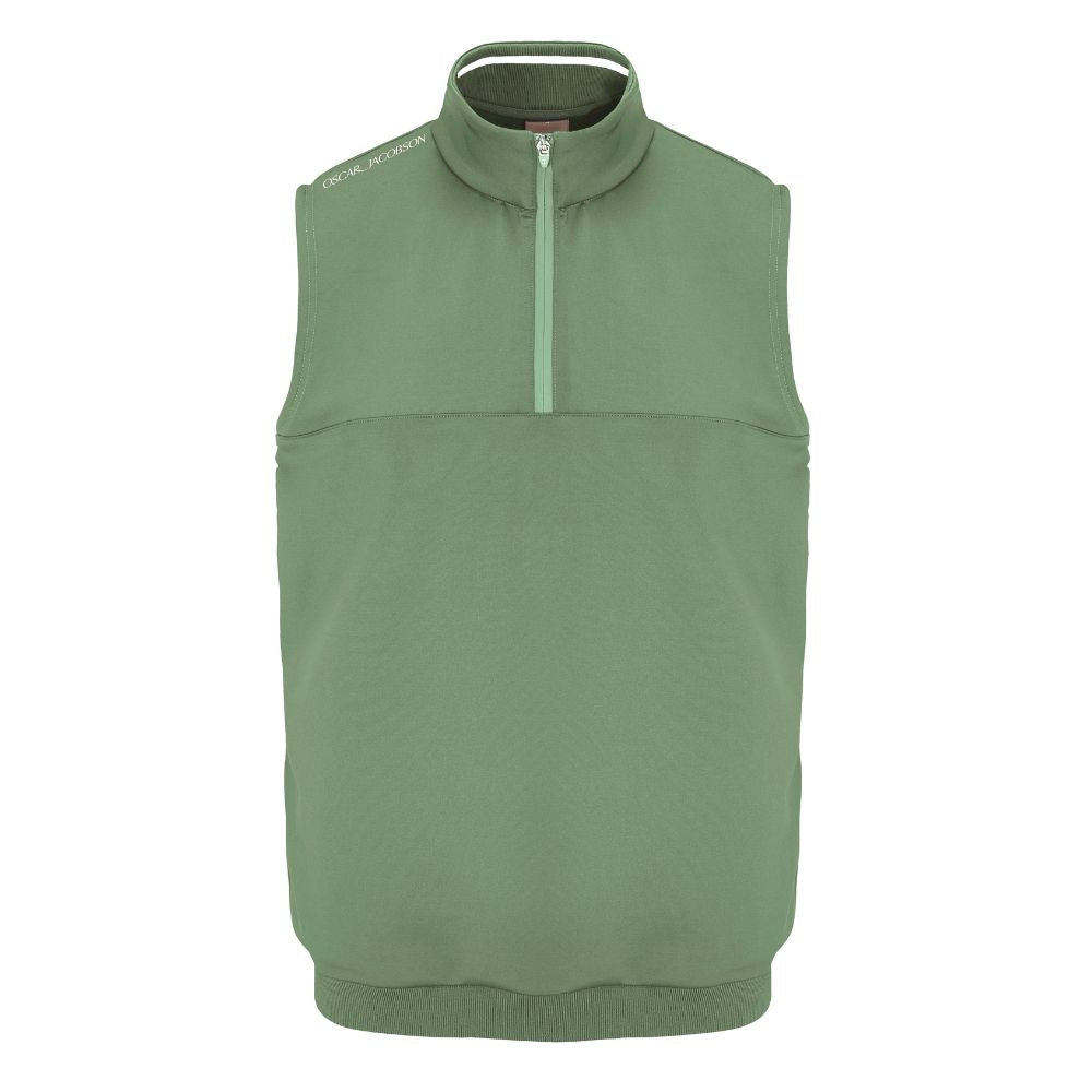 Oscar Jacobson Westland Sleeveless Mens Pullover Golf Top 2025 - Watercress Watercress M