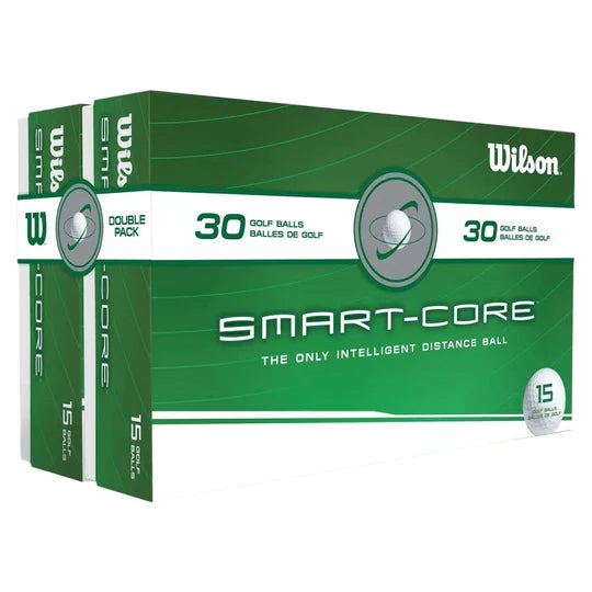 Wilson Golf Smartcore Professional Distance Golf Balls 30 Ball Pack - White White