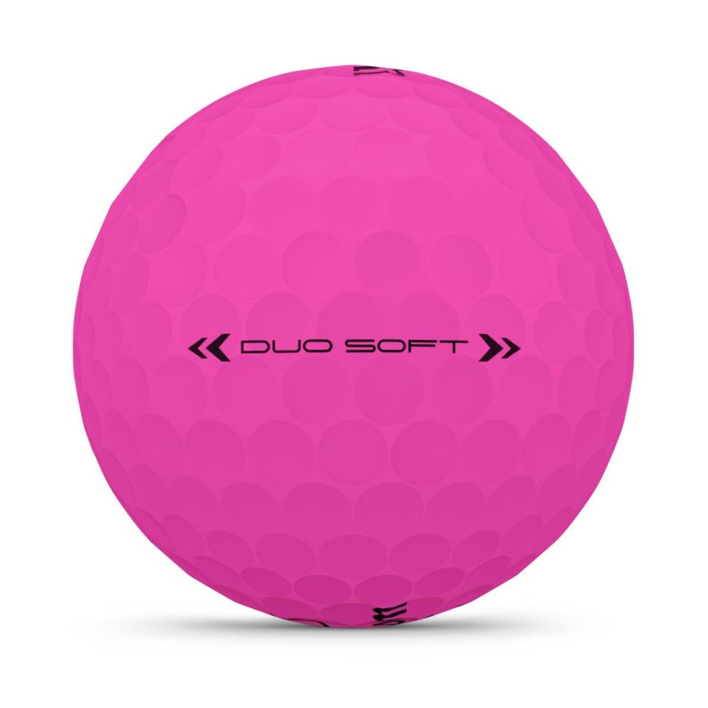 Wilson Golf Duo Soft Golf Balls - Pink