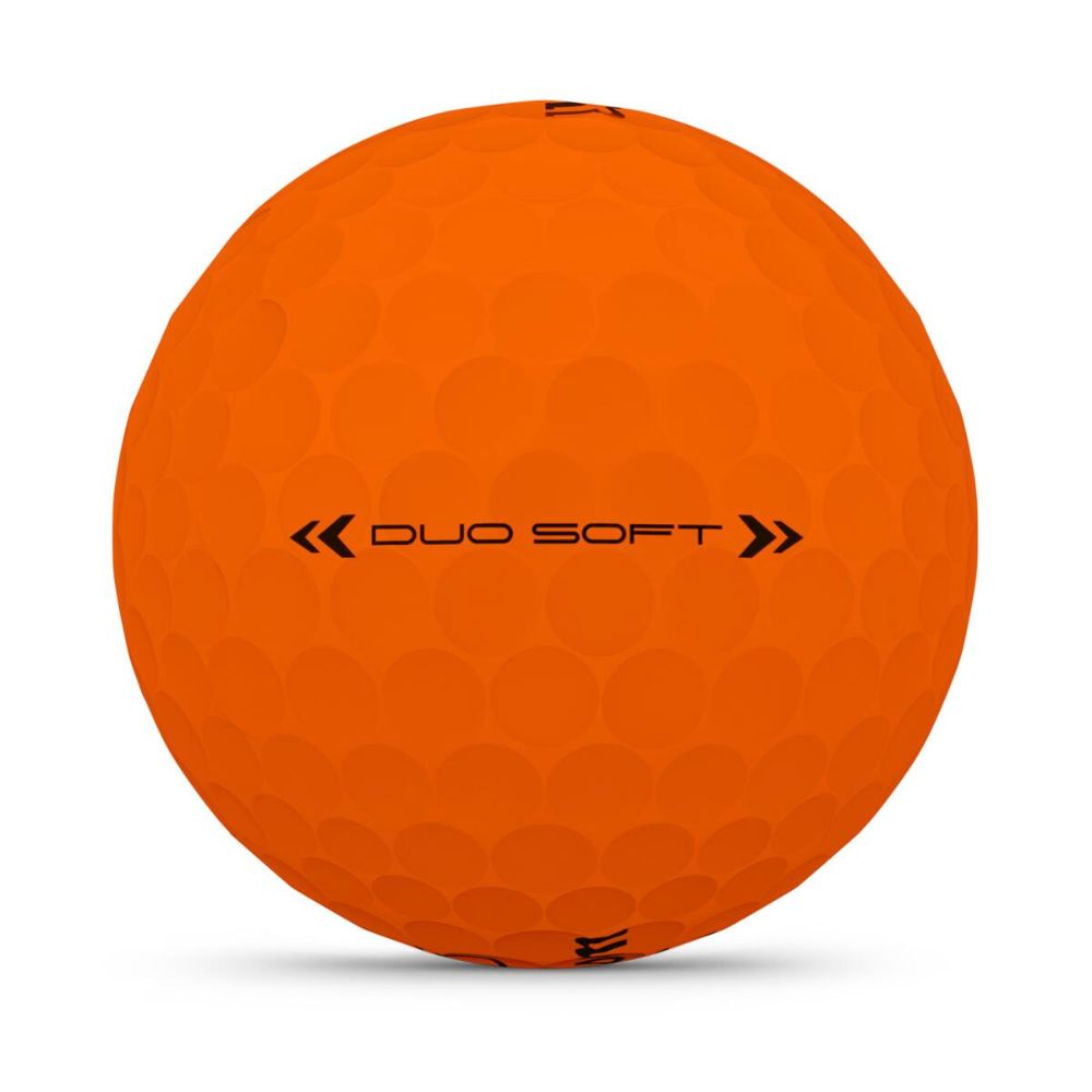 Wilson Golf Duo Soft Golf Balls - Orange