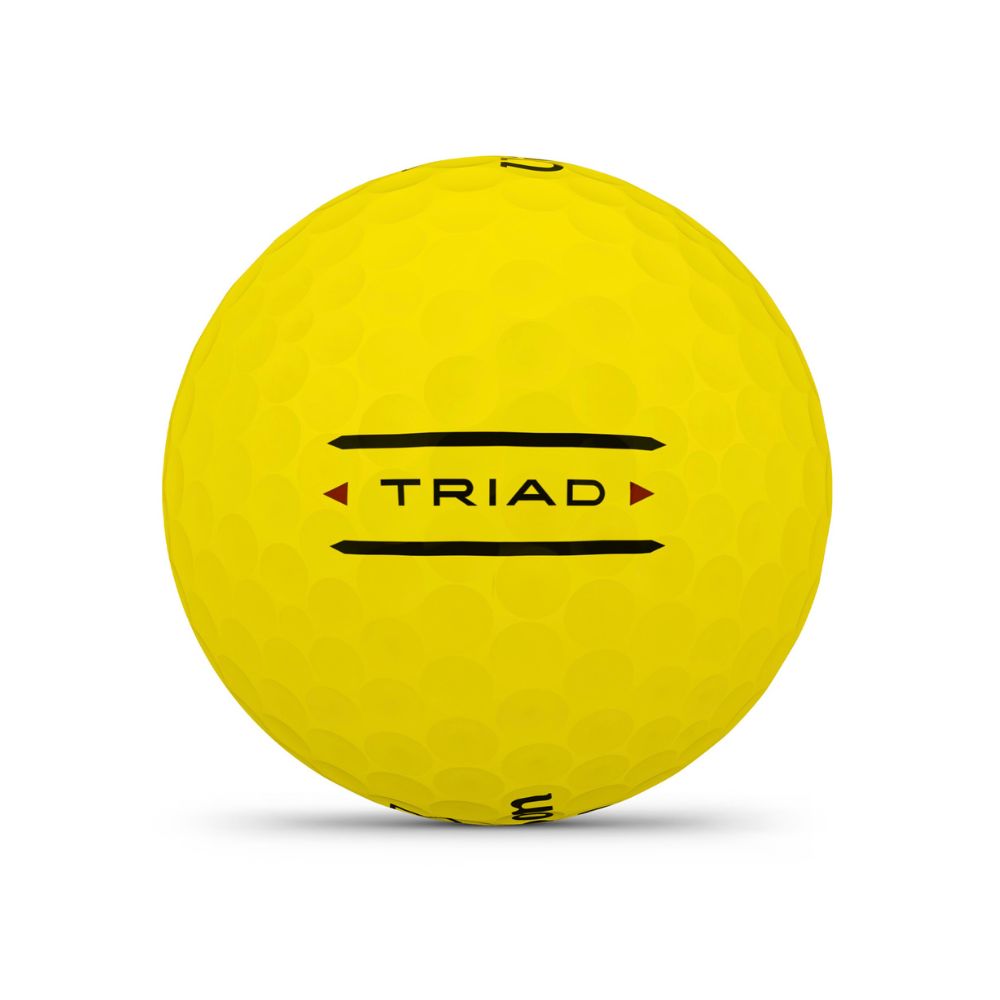 Wilson Golf TRIAD Golf Balls 2025 - Yellow