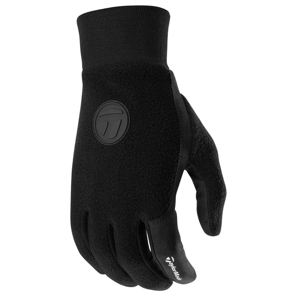 TaylorMade Cold Weather Thermal Winter Golf Glove Pairs - Black