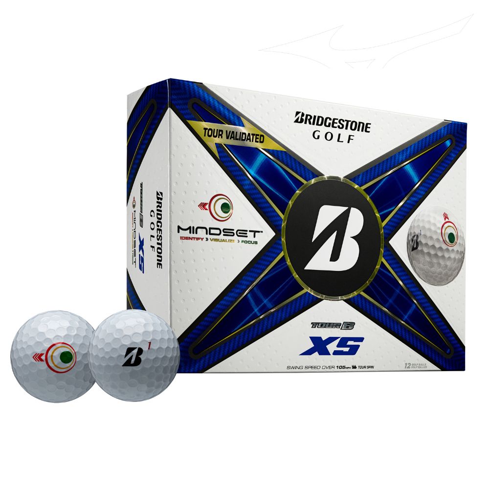 Bridgestone Tour B XS Mindset Golf Balls - White Bridgestone Tour B XS Mindset Golf Balls - White