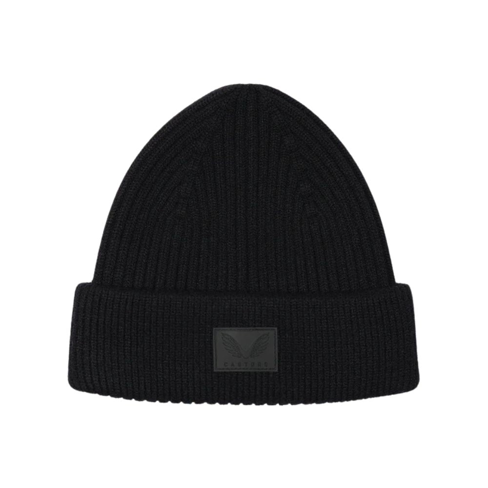 Castore Core Mens Golf Beanie Hat 2024 - Black Black 010