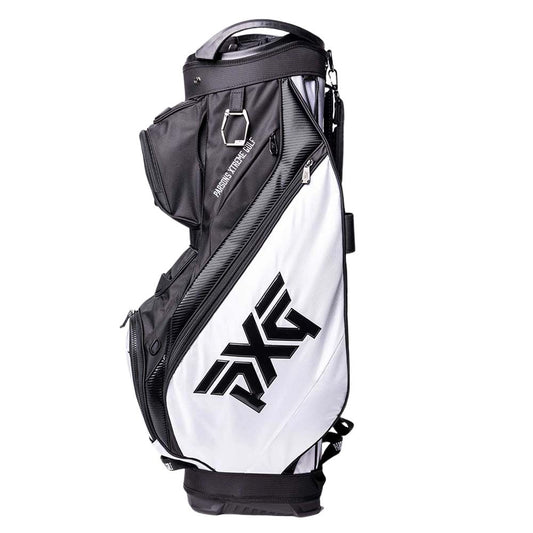 PXG Golf Lightweight Golf Cart Bag Black/White  