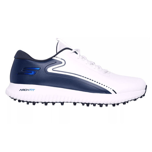 Skechers Go Golf Max 3 Spikeless Golf Shoes 214080 - White Navy White / Navy 7 