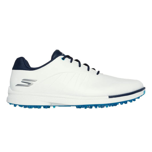 Skechers Go Golf Tempo GF Spikeless Golf Shoes 214099 - White Navy White / Navy 8 