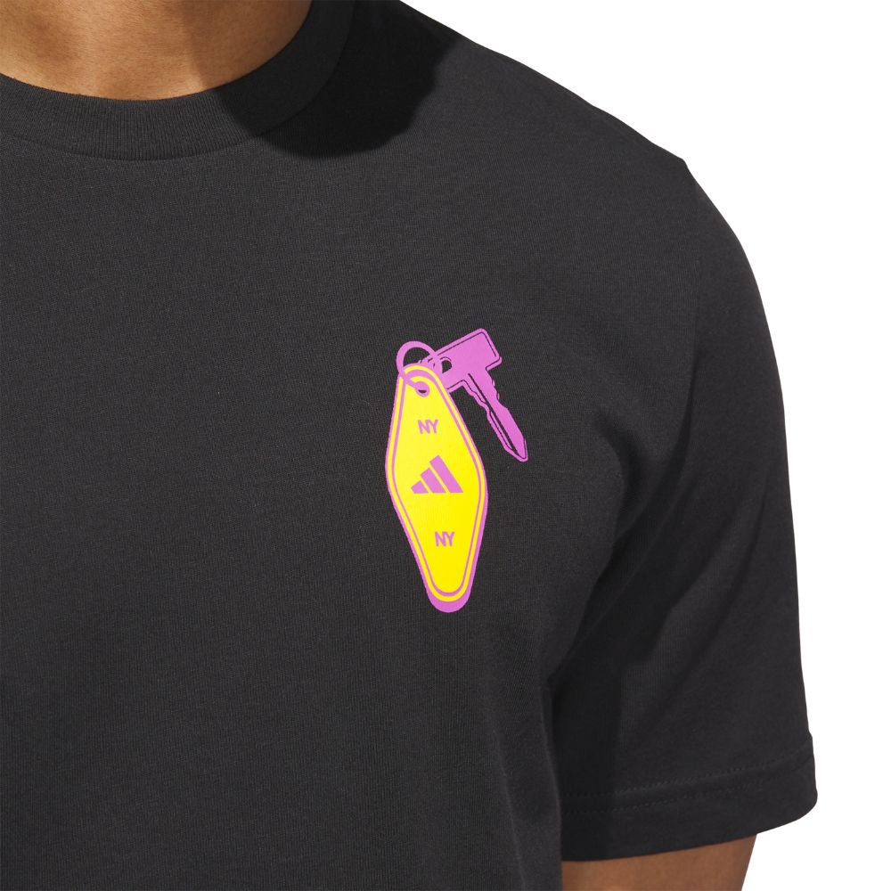 adidas Chip In NYC Graphic Golf T-Shirt 2025 - JX1765