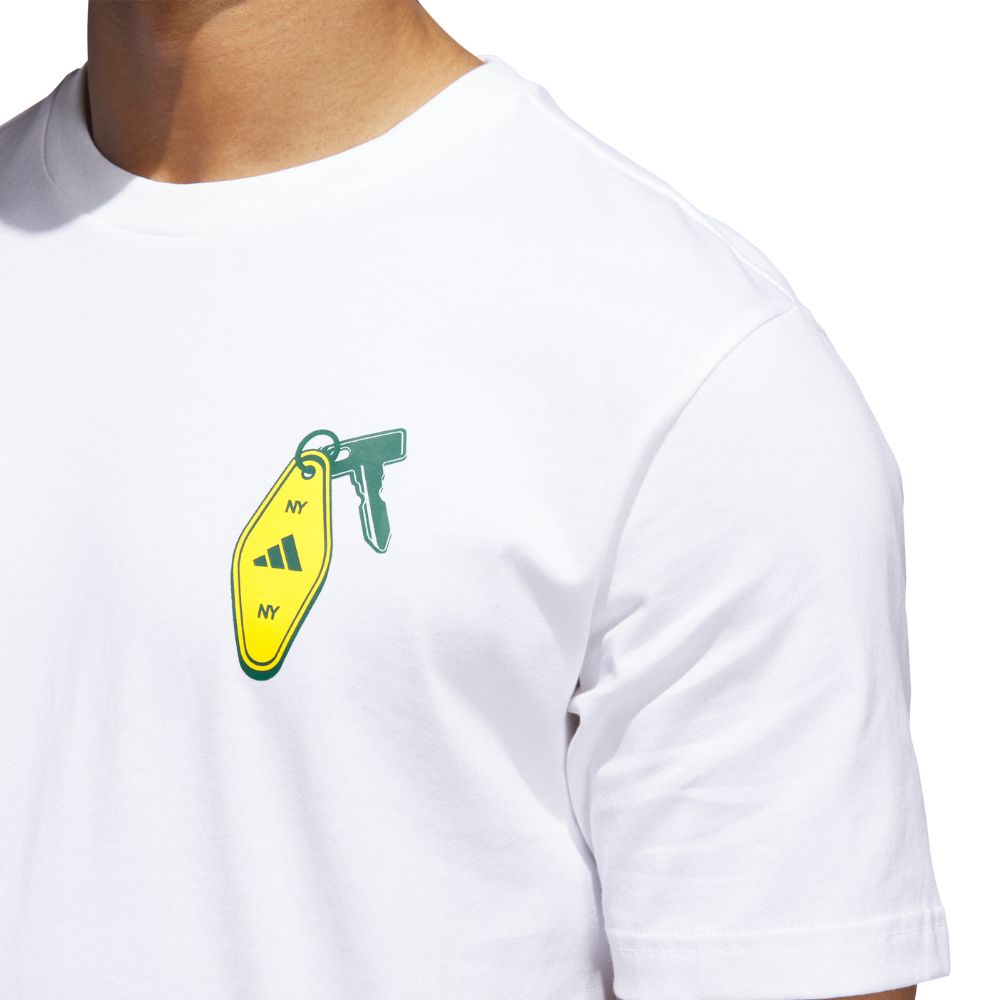 adidas Chip In NYC Graphic Golf T-Shirt 2025 - JX1766