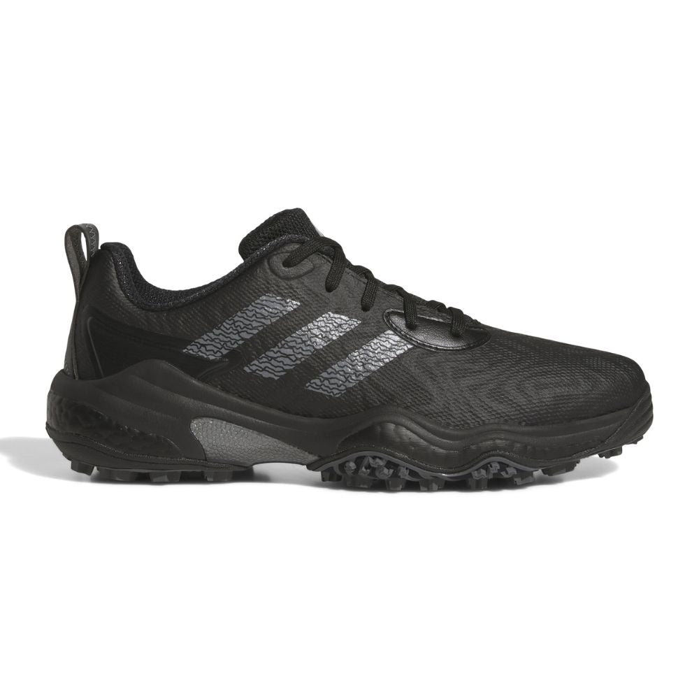 adidas CodeChaos 25 Mens Spikeless Golf Shoes 2025 - JQ7727 Core Black / Aurora Metallic / Aurora Black 7
