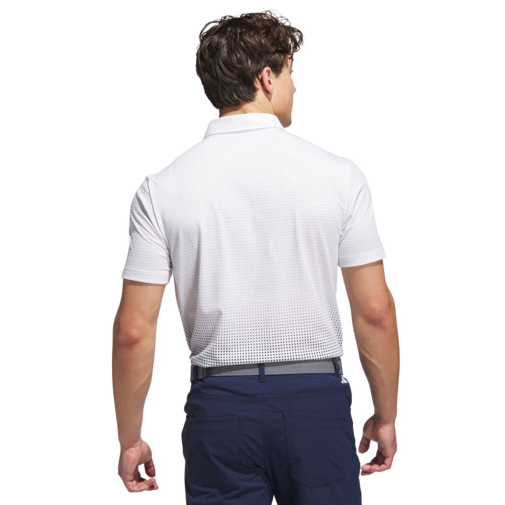 adidas Go-To Rise Print Mens Golf Polo Shirt 2025 - KA7920