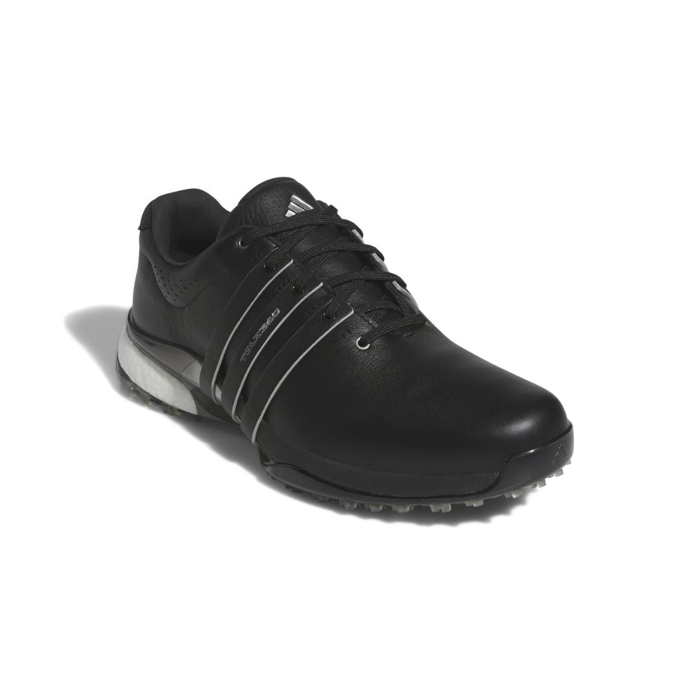adidas Tour 360 Mens Leather Spikeless Golf Shoes 2025 - IH2196