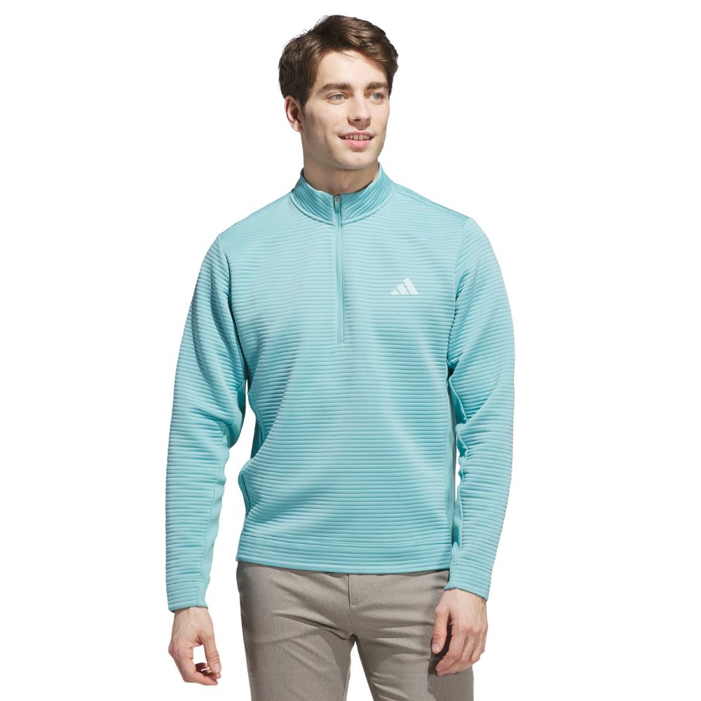 adidas Ultimate 365 DWR Textured 1/4 Zip Golf Pullover 2025 - JX7237