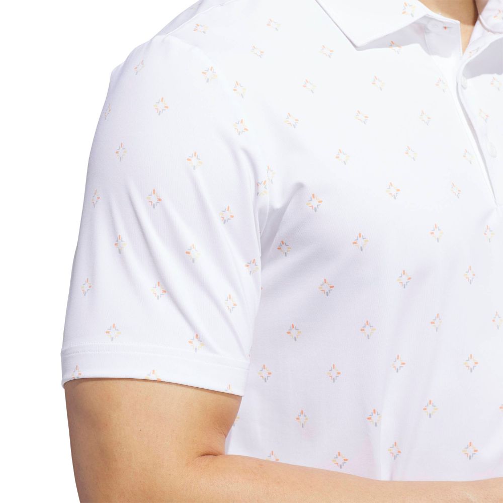 adidas Ultimate365 Essence Print ClimaCool Men's Golf Polo 2026 - KB1373