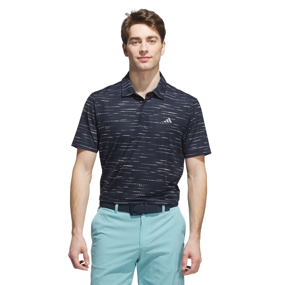 adidas Ultimate 365 Mesh Print Golf Polo Shirt 2025 - KA7909