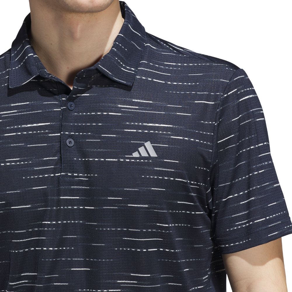 adidas Ultimate 365 Mesh Print Golf Polo Shirt 2025 - KA7909