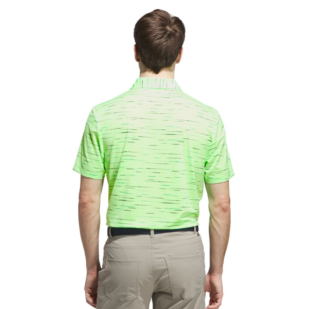 adidas Ultimate365 Mesh Print Mens Golf Polo Shirt 2025 - KA7907