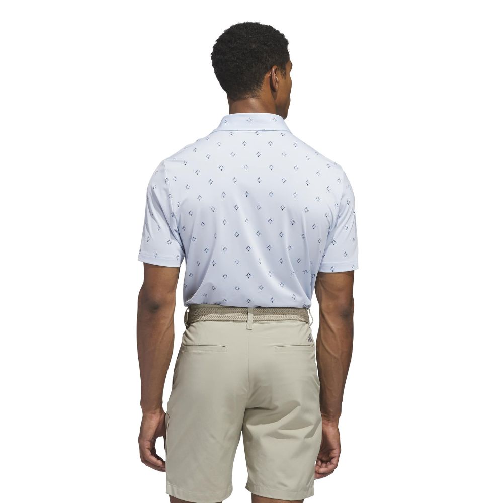 adidas Ultimate365 Essence Print ClimaCool Men's Golf Polo 2026 - KB1375