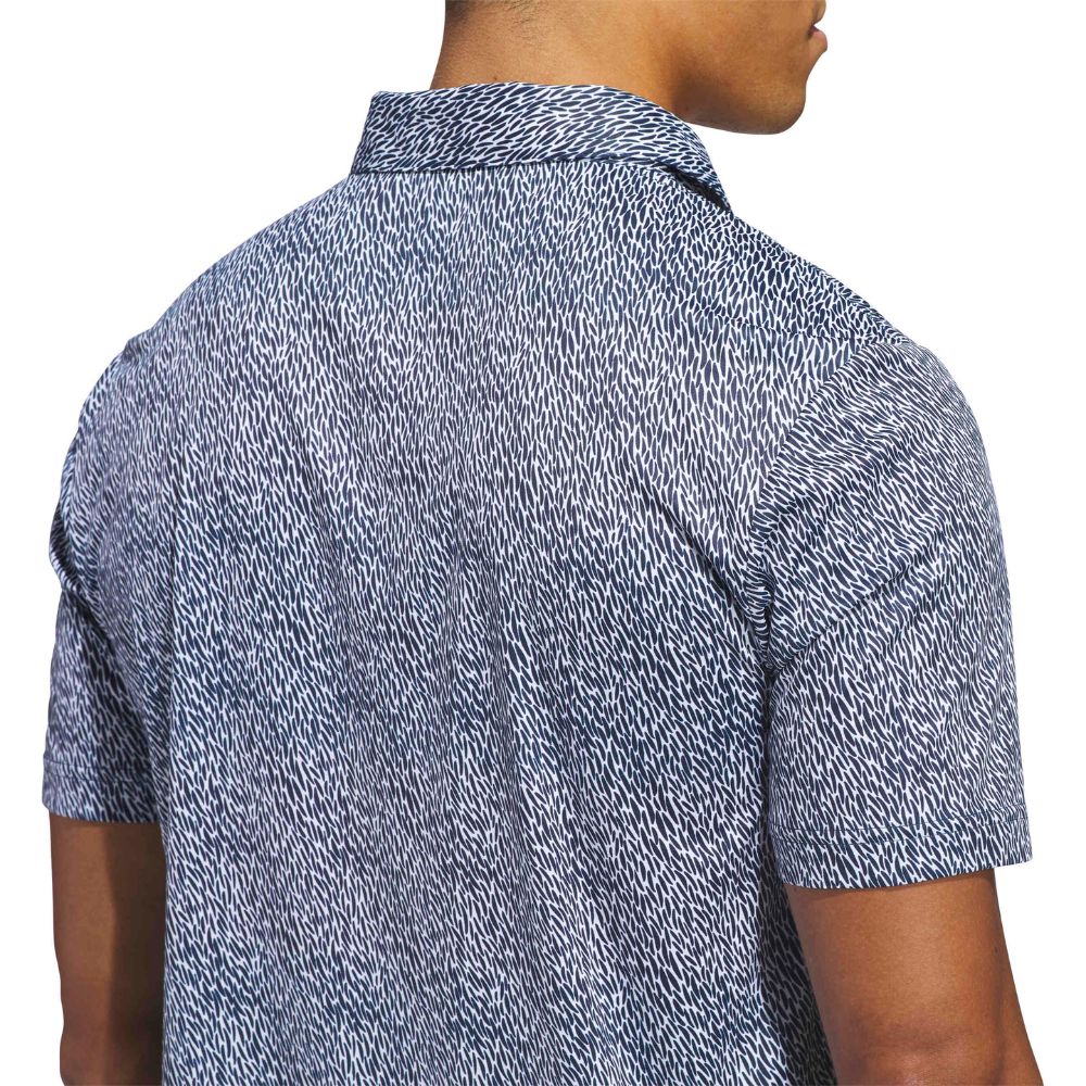 adidas Ultimate365 Feather Print Men's Golf Polo 2026 - KR9521
