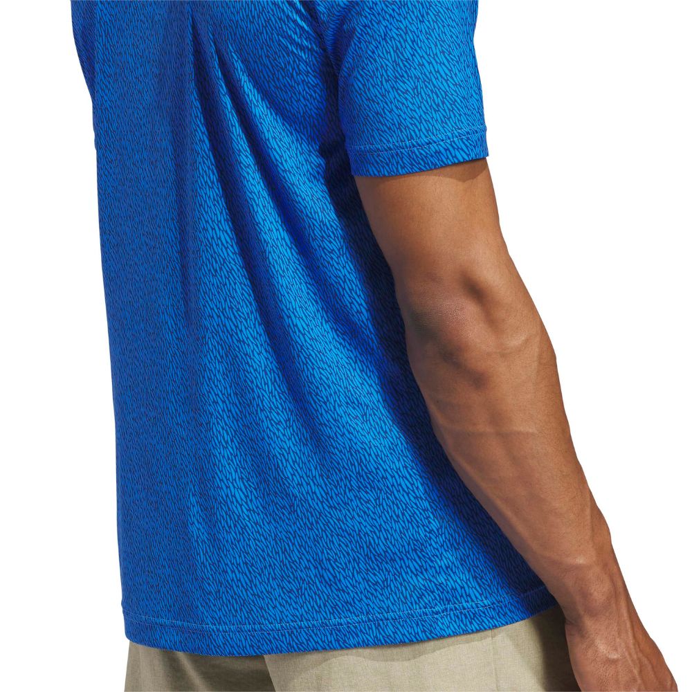 adidas Ultimate365 Feather Print Men's Golf Polo 2026 - KR9524