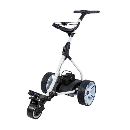 Ben Sayers 18 Hole Lithium Electric Golf Trolley - White White 18 Hole 