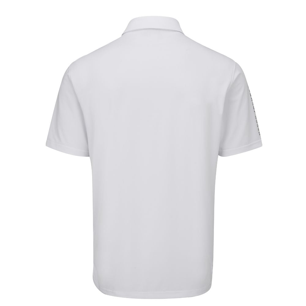 Oscar Jacobson Bullock Tour Golf Polo Shirt - White